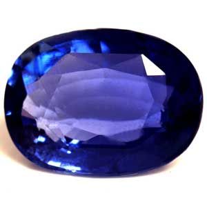 Szafir 2,53 ct, niebieski, szlif owalny
