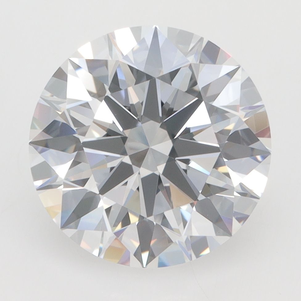 Diamant Rond 2.92 ct - Couleur D - Pureté VVS1