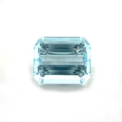 AQUAMARINE FACETED 4.54ct BLUE Blue EC MOZAMBIQUE HEATED