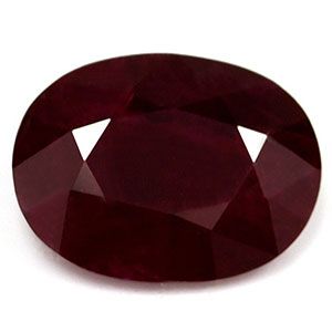 RUBY FACETED 2.12ct RED Deep Red SI REST_OF_AFRICA HEATED