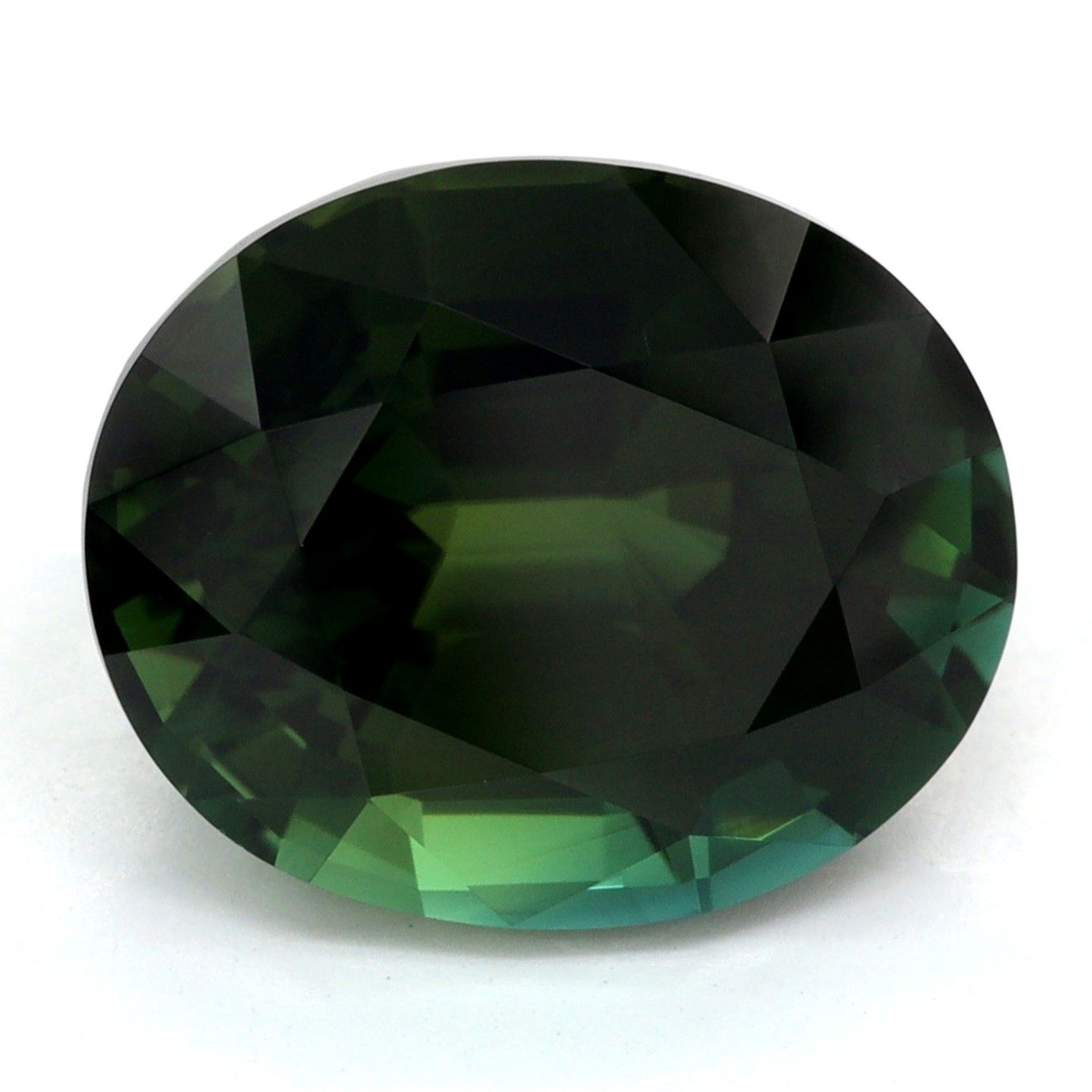 Turmalin 5,47 ct, zielony, szlif owalny