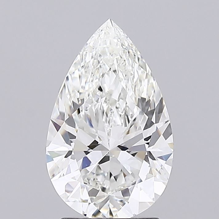 2.02 carat f IF EX Cut IGI pear diamond