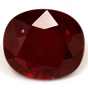 RUBY FACETED 1.03ct RED Deep Red MI REST_OF_AFRICA NONE