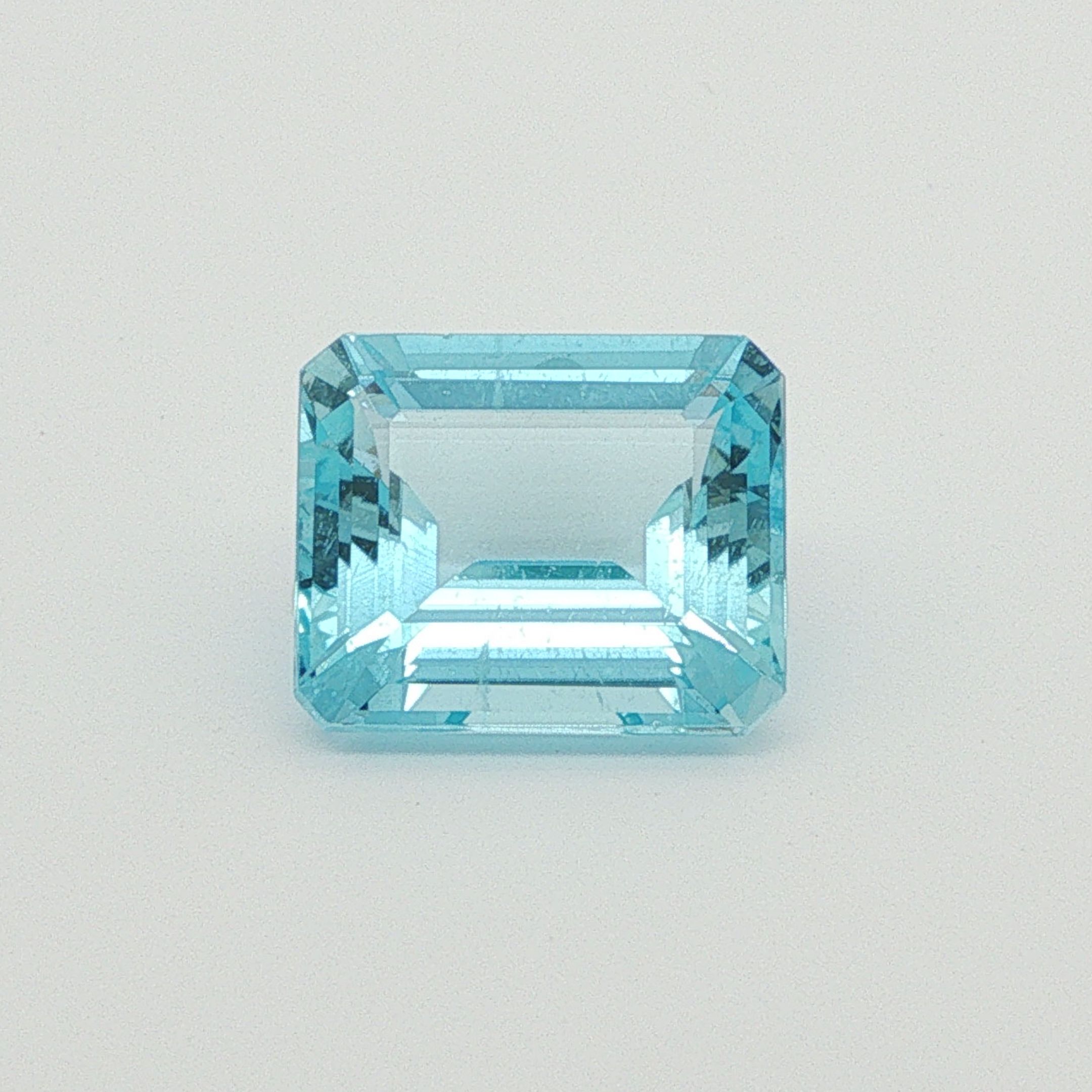 7.15 ct Emerald aquamarine