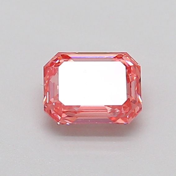 0.5 CT Fancy Intense Reddish Pink EMERALD