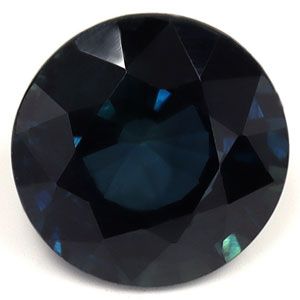 SAPPHIRE FACETED 1.75ct BLUE Deep Blue EC MADAGASCAR HEATED