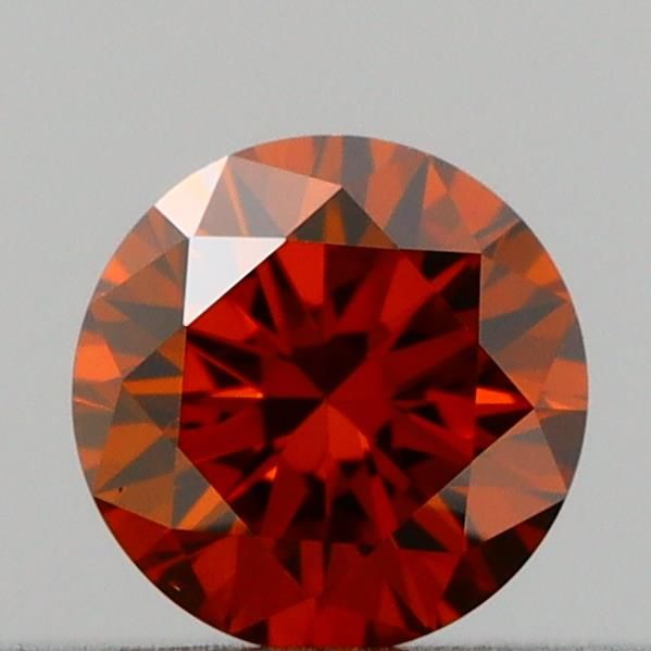 0.17 CT Fancy Deep Orange ROUND