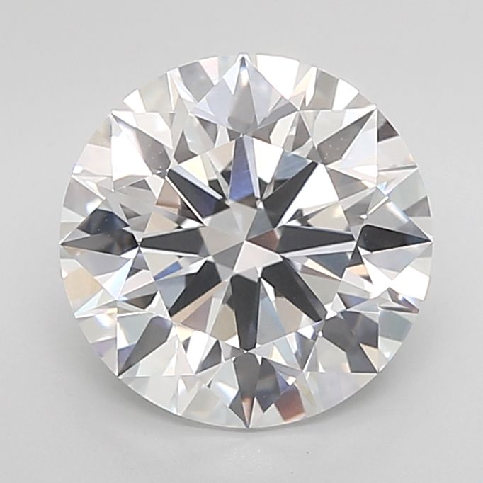 Diamant Rond 4.09 ct - Couleur E - Pureté VVS2
