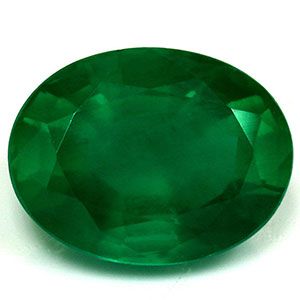 Szmaragd 2,60 ct, zielony, szlif owalny