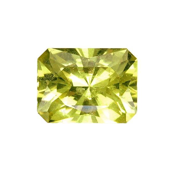SAPPHIRE FACETED 0.57ct YELLOW Yellow EC AUSTRALIA HEATED