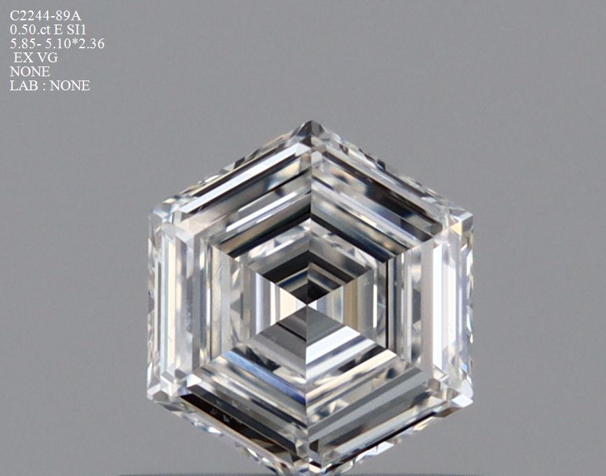 Prírodný diamant hexagonal,...