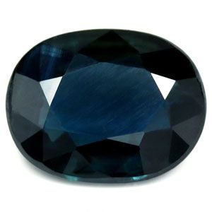 Szafir 3,09 ct, niebieski, szlif owalny