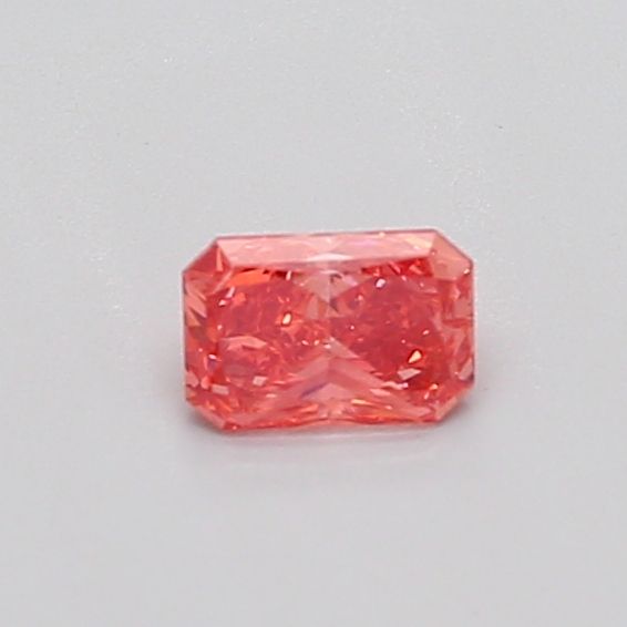 0.34 CT Fancy Vivid Reddish Pink RADIANT
