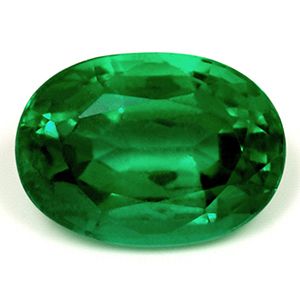 Szmaragd 1,72 ct, zielony, szlif owalny