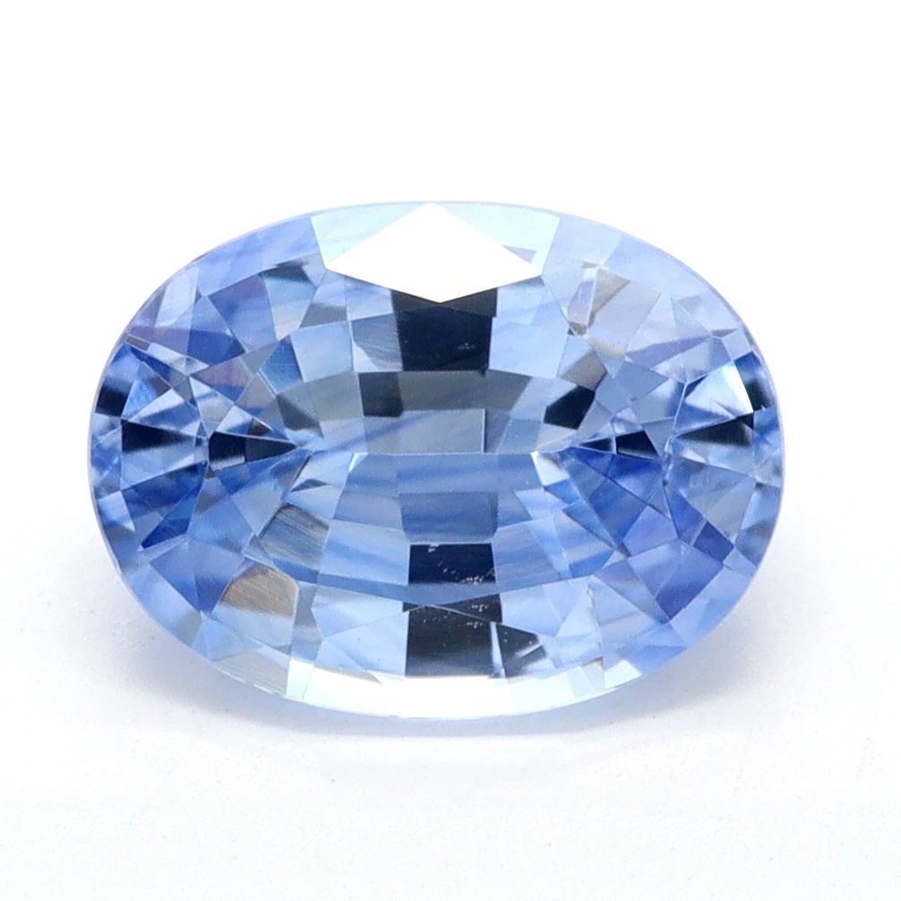 SAPPHIRE FACETED 1.38ct BLUE BLUE EC SRILANKA HEATED