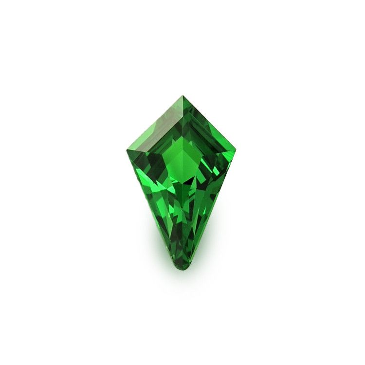 GARNET FACETED 0.64ct GREEN GREEN EC TANZANIA NONE