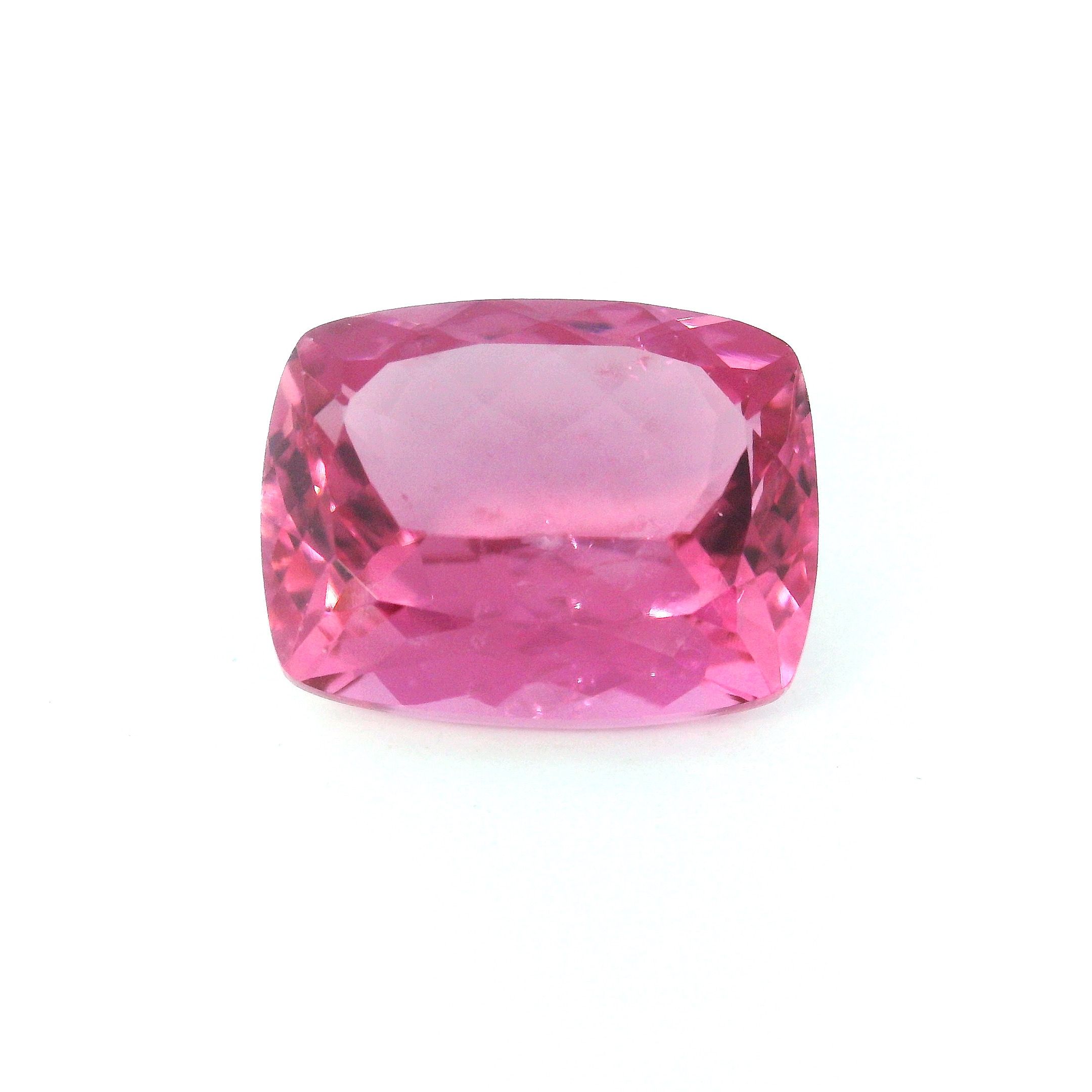 Turmalin 5,95 ct, różowy, szlif cushion