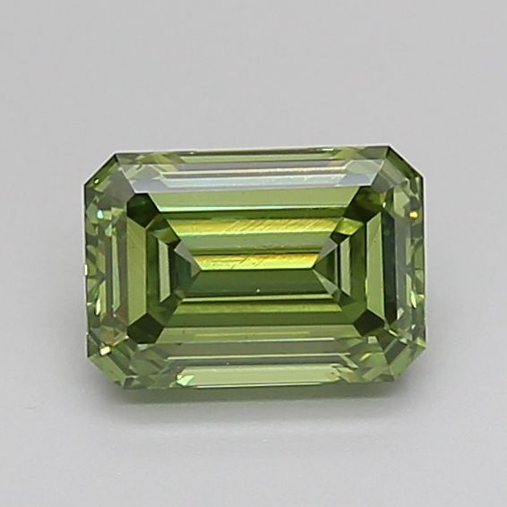 0.99 CT Fancy Vivid Green EMERALD