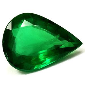 Szmaragd 5,29 ct, zielony, szlif gruszka
