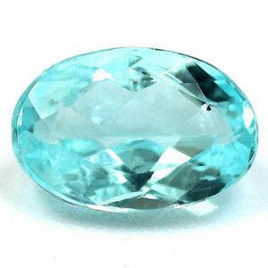 TOURMALINE FACETED 0.95ct BLUE Neon Blue EC MOZAMBIQUE HEATED