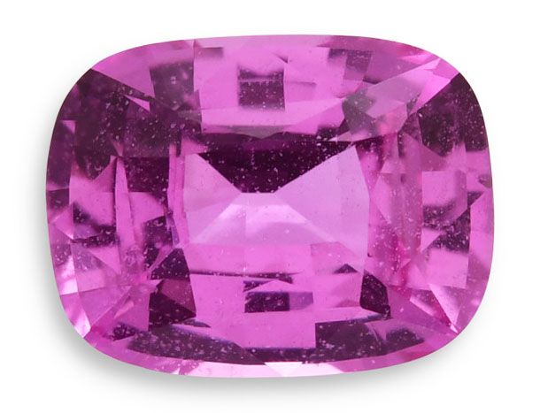 SAPPHIRE FACETED 1.37ct PINK Pink EC MADAGASCAR NONE