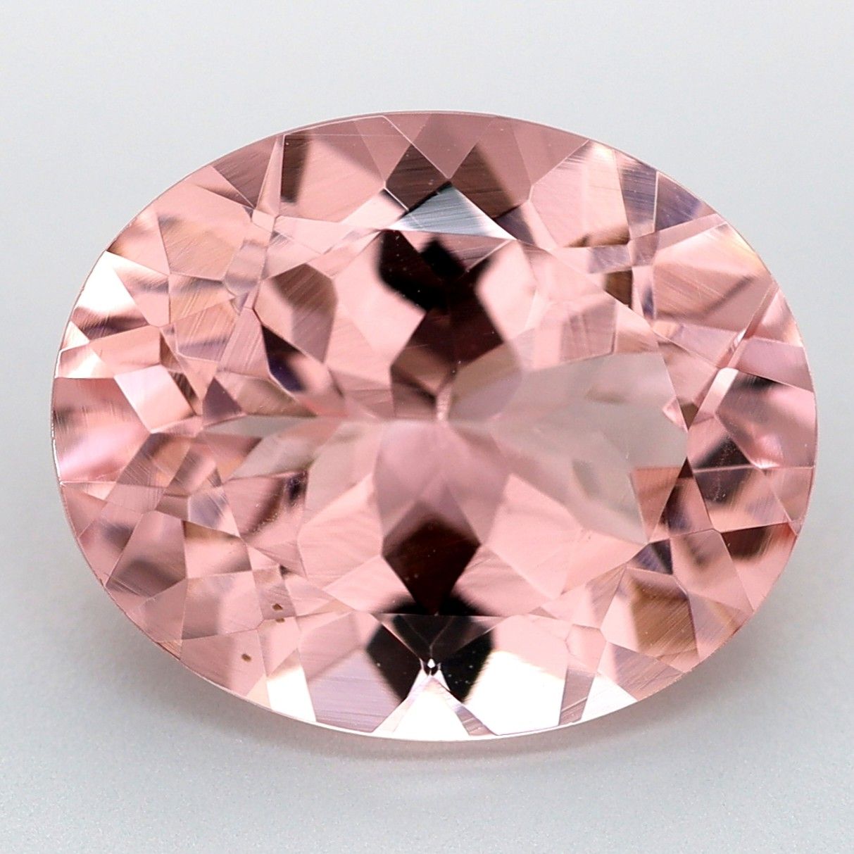 Morganit 2,95 ct, różowy, szlif owalny