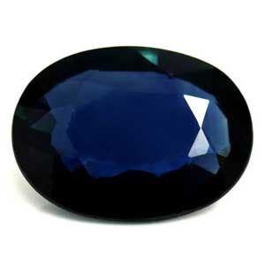 Szafir 1,08 ct, niebieski, szlif owalny
