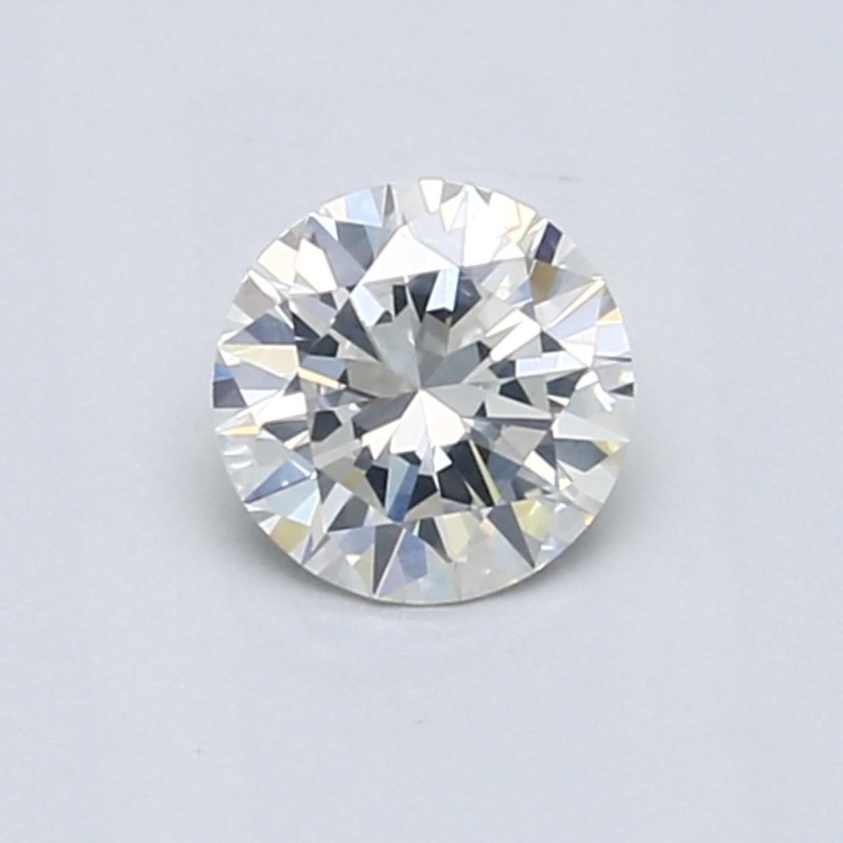 Diamant Rond 0.59 ct - Couleur H - Pureté SI2