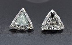 Prírodný diamant triangel,...