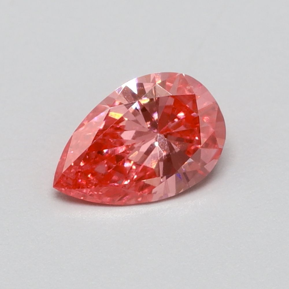 0.2 CT Fancy Vivid Pink PEAR