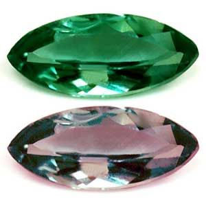 ALEXANDRITE FACETED 0.18ct GREEN Blue Green to Purple EC SRILANKA NONE