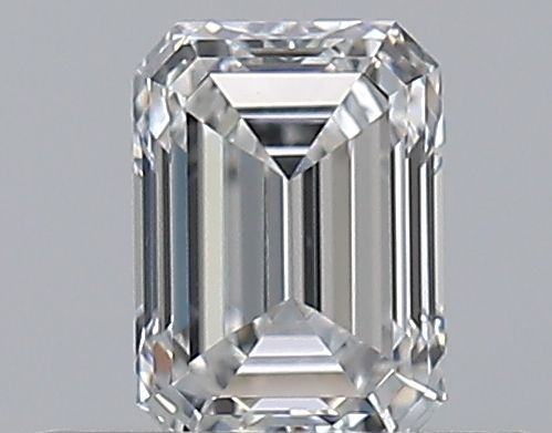 Diamant Émeraude 0.34 ct - Couleur E - Pureté SI1