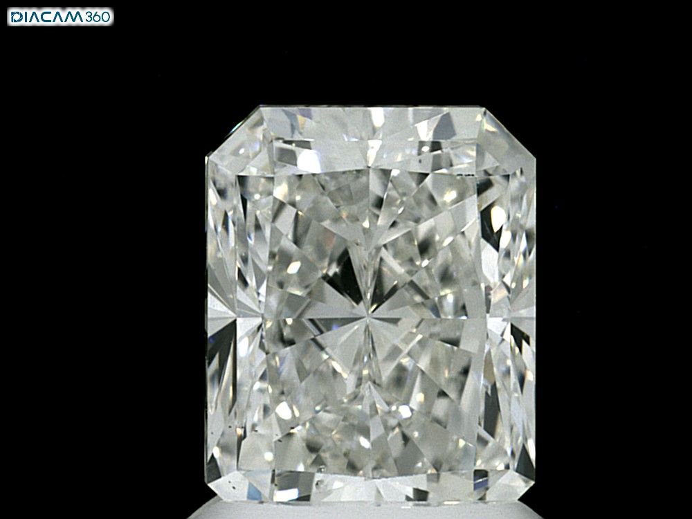Prírodný diamant radiant,...