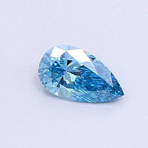 0.3 CT Fancy Vivid Blue PEAR