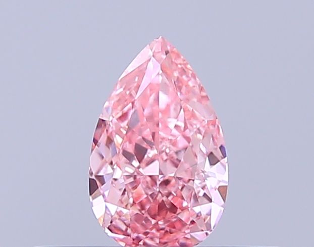0.27 CT Fancy Vivid Pink PEAR