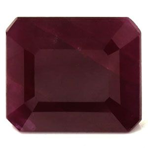 RUBY FACETED 10.34ct RED Deep Red SI REST_OF_AFRICA NONE