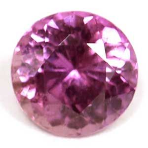 Szafir 1,12 ct, różowy, szlif okrągły