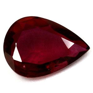 RUBY FACETED 0.69ct RED Deep Red SI REST_OF_AFRICA NONE