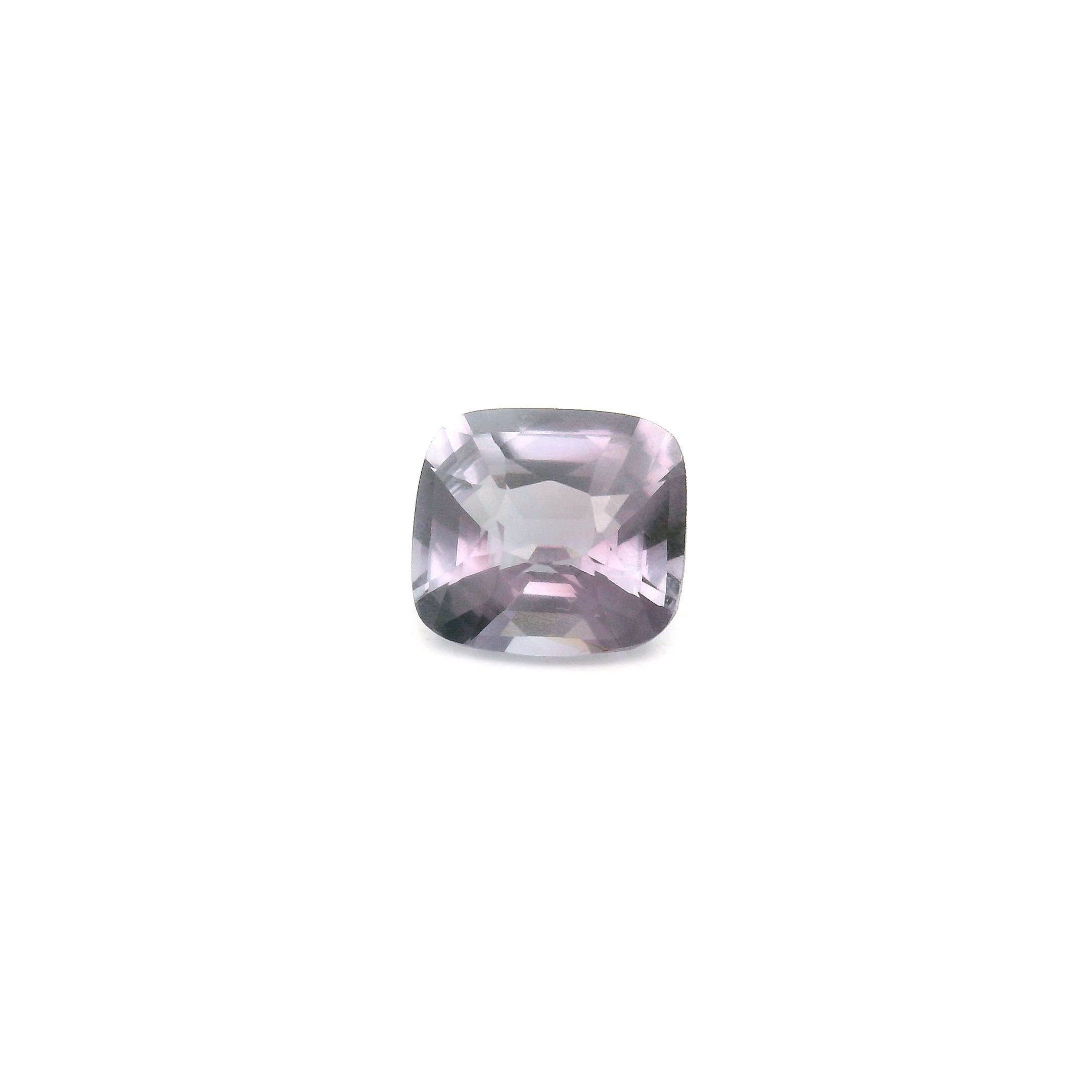 Spinel 1,01 ct, purpurowy, szlif cushion