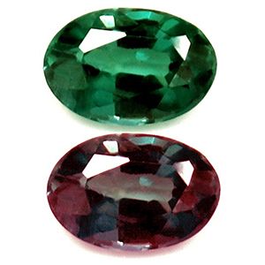 ALEXANDRITE FACETED 0.18ct GREEN Blue Green to Purple EC INDIA NONE