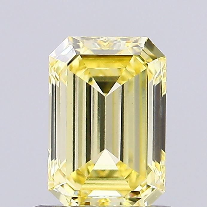 0.75 CT Fancy Intense Yellow EMERALD