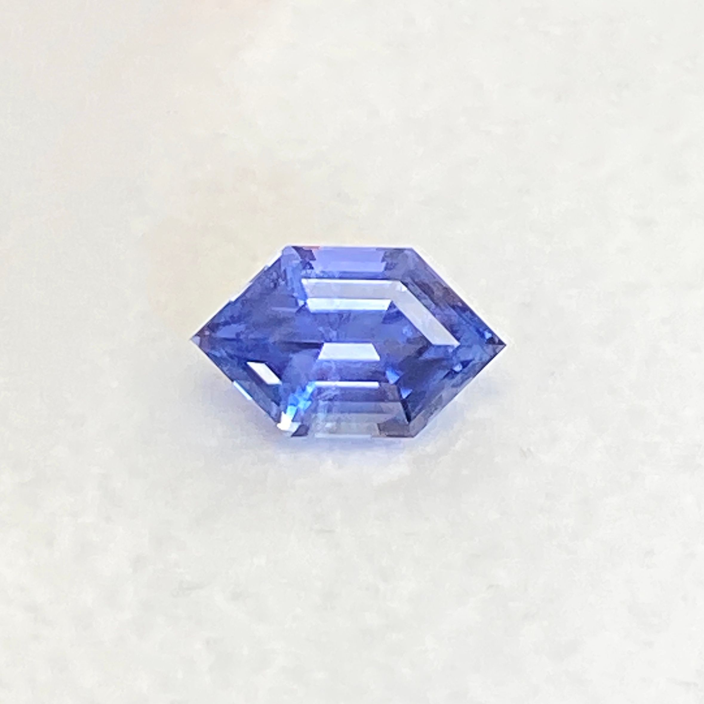 SAPPHIRE FACETED 1.37ct BLUE BLUE EC SRILANKA NONE