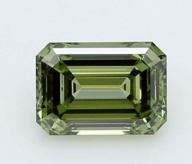 1.1 CT Fancy Vivid Green EMERALD