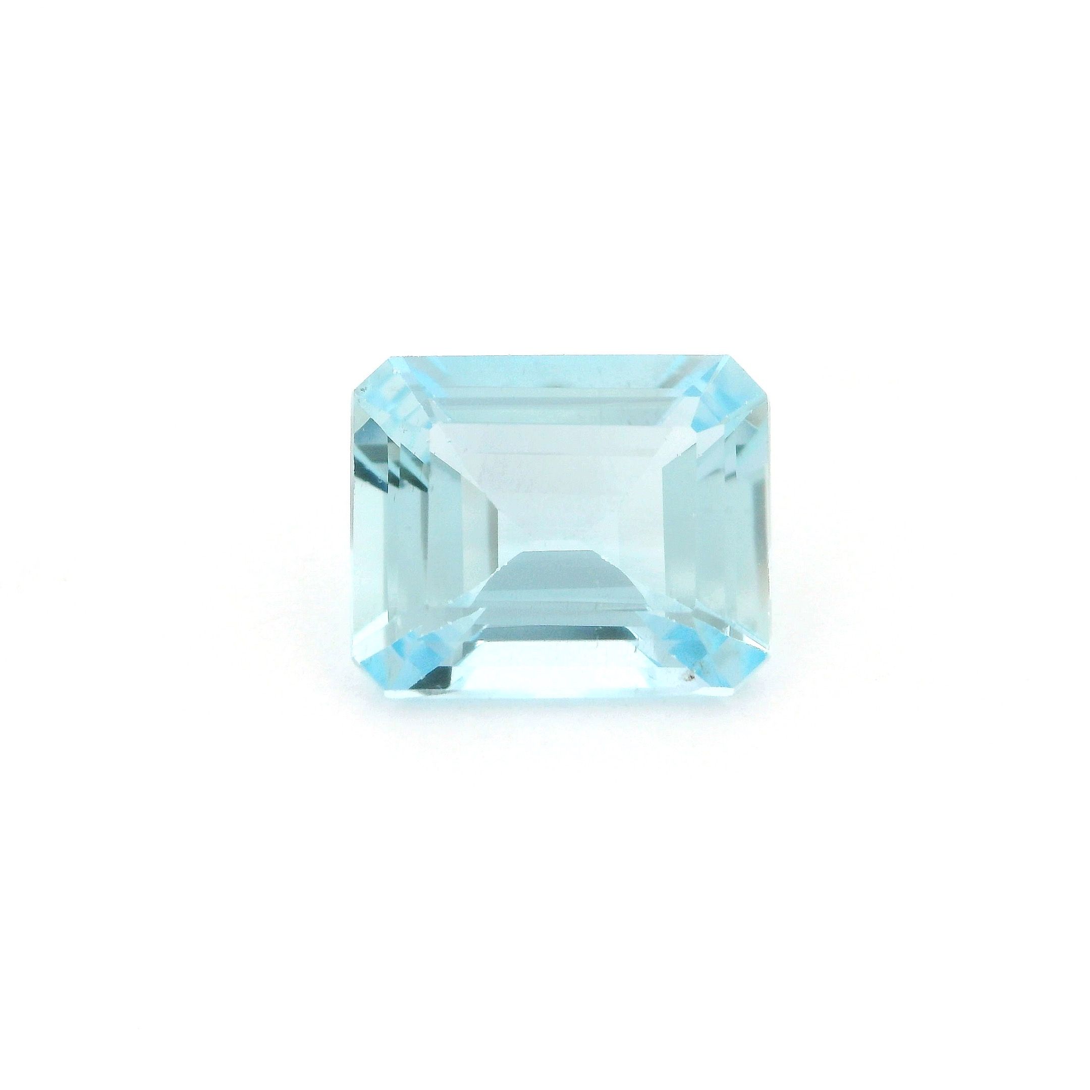 3.7 ct Octagonal aquamarine