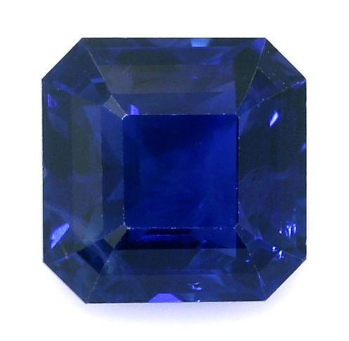 Szafir 1,57 ct, niebieski, szlif szmaragdowy