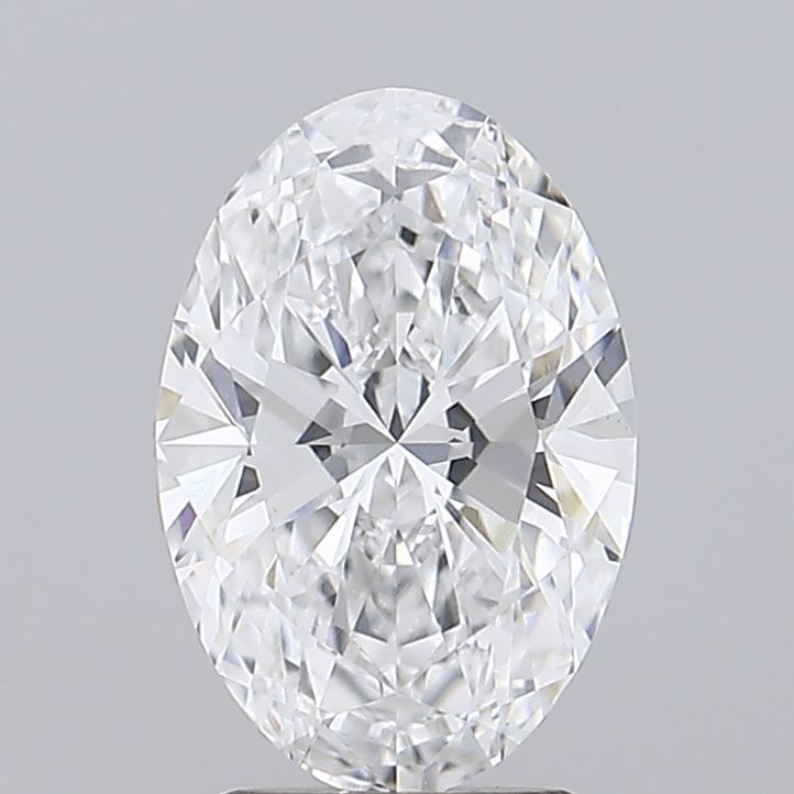 2.02 Carat D VVS2 Oval Lab Diamond