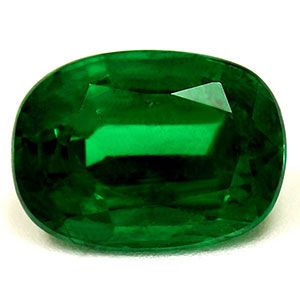 Szmaragd 1,78 ct, zielony, szlif cushion