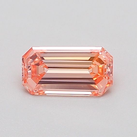 0.4 CT Fancy Intense Orange EMERALD