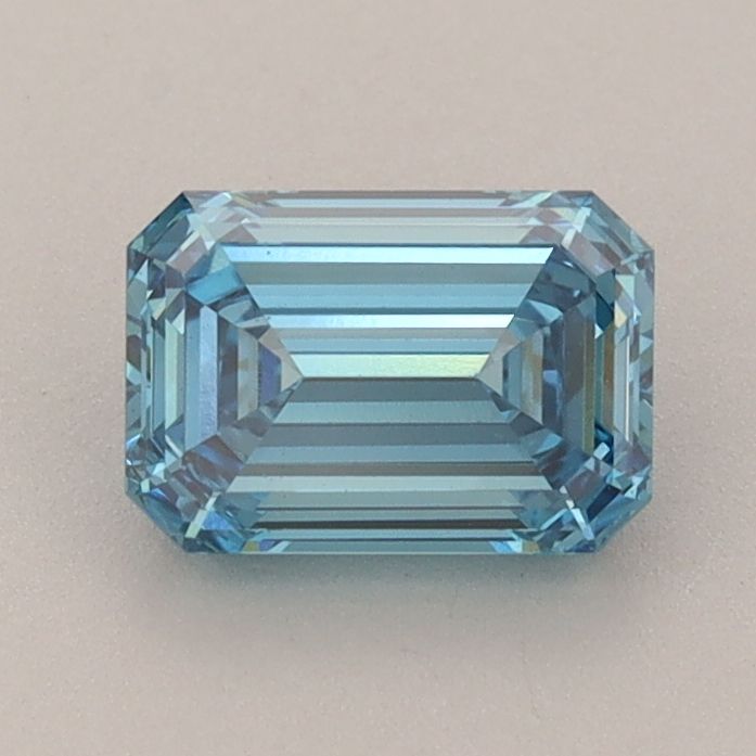 0.99 CT Fancy Vivid Blue EMERALD