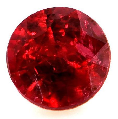 RUBY FACETED 0.44ct RED Red EC MOZAMBIQUE HEATED